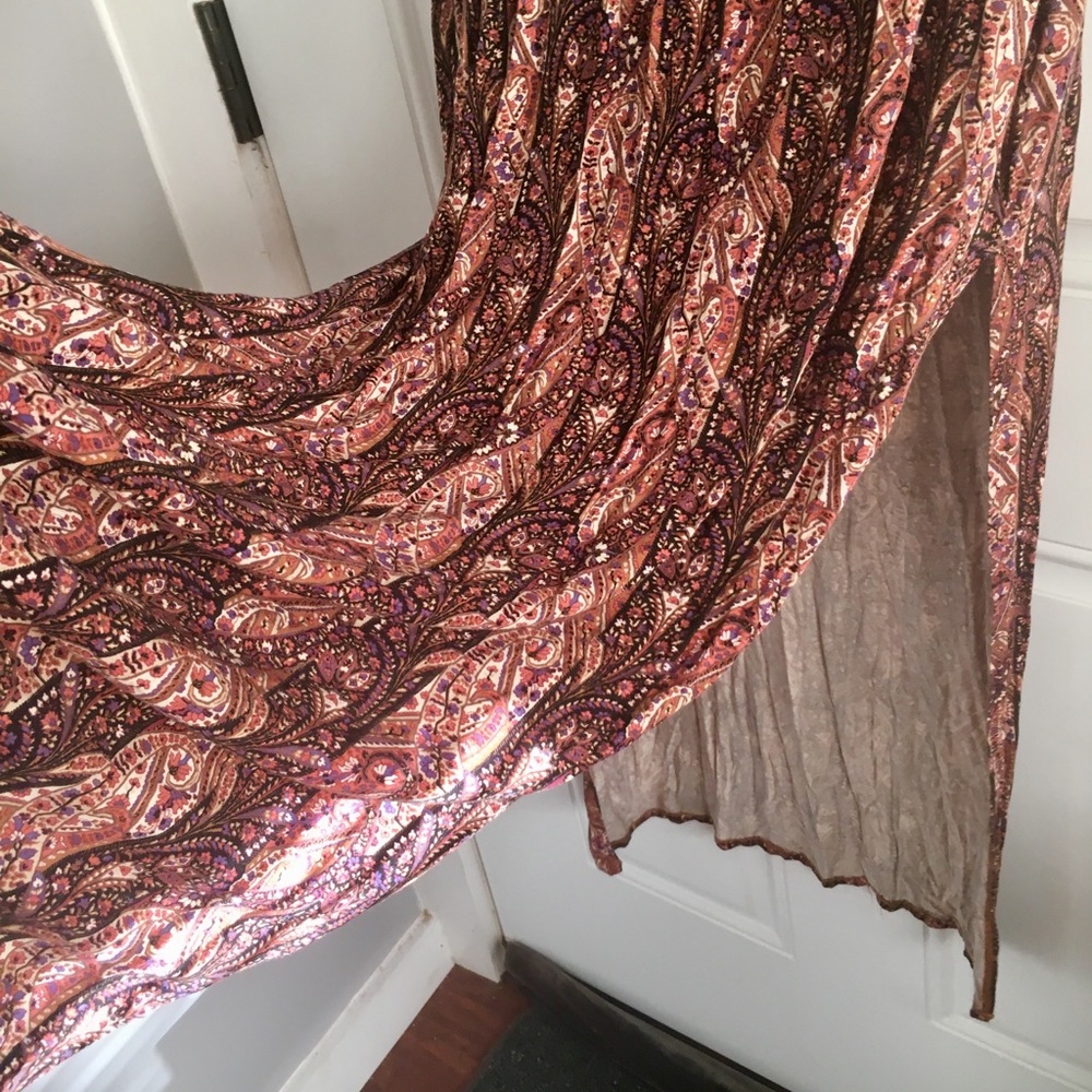 EARLY FALL SKIRT with long slits on both sides! - Picture 4 of 5